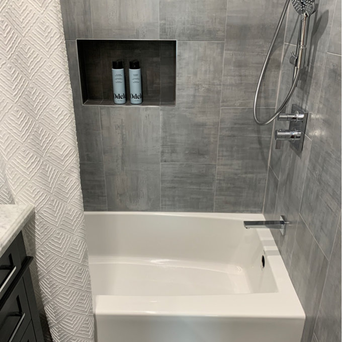 Kohler Entity 60" X 30" Alcove Bath With Integral Apron And Integral