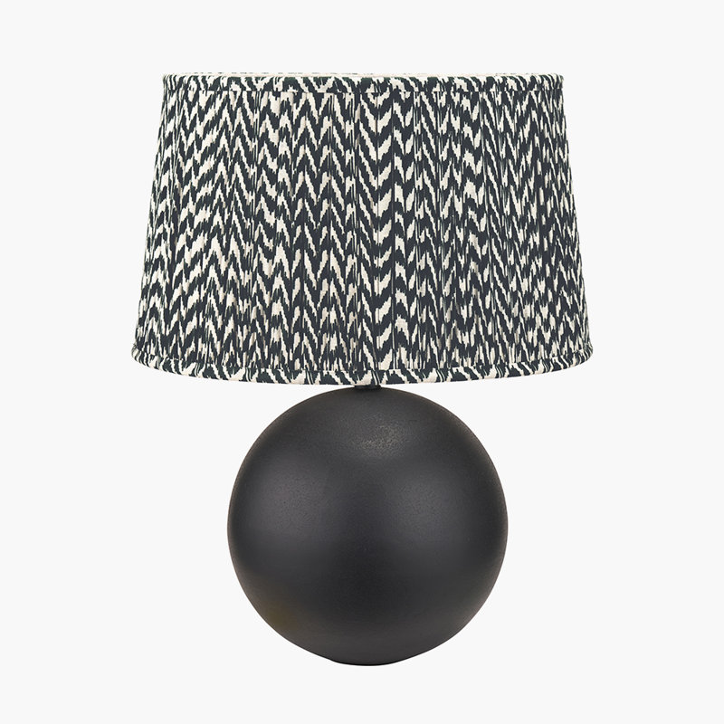 Bechara Metal Table Lamp, Black