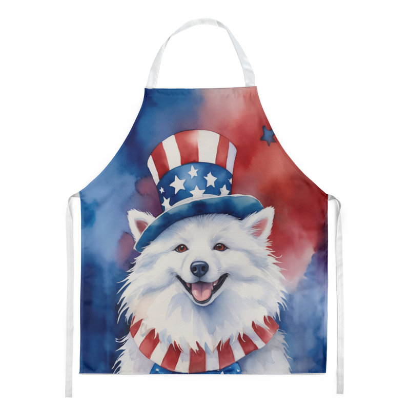 Patriotic American Apron, American Eskimo