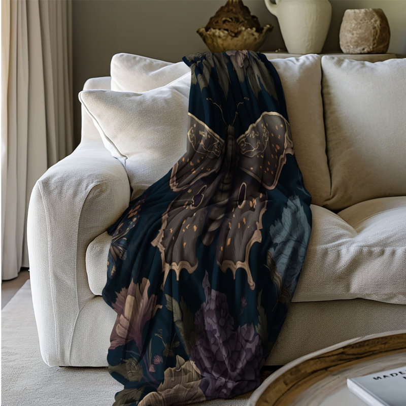  Couverture mystique Glade champignon, Grand lit