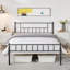 Delaenie Metal Platform Bed-471997039-534920298