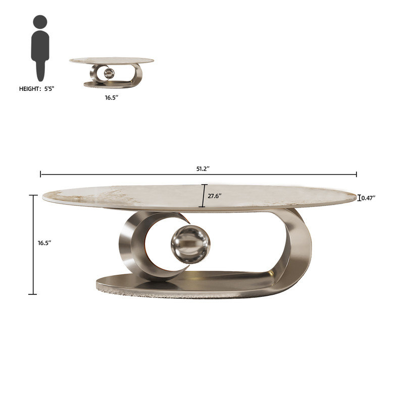 Coffee Table, Silver