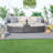 Savanah 4 Piece Rattan Sofa Seating Group with Cushions