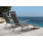 Flarrie Outdoor Rust-Resistant Metal Chaise Lounge-551173016