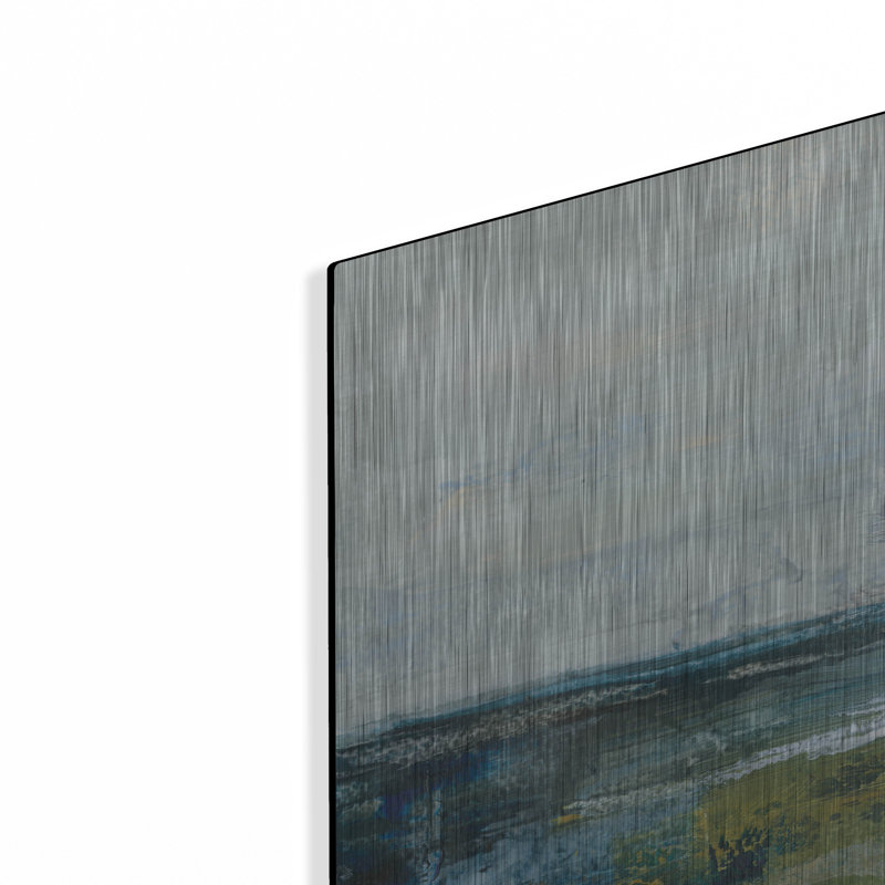Ivy Bronx «Morning Seascape» par Silvia Vassileva, art mural en métal, H 12 po x l 16 po