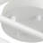 3-lamp matte white adjustable iron ceiling light