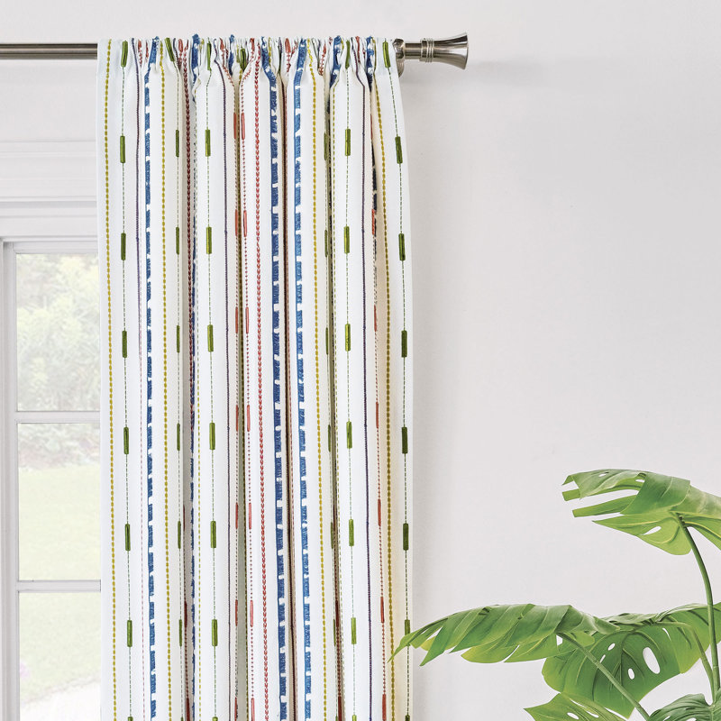 Kona Room Darkening Curtain, 48" W x 84" L