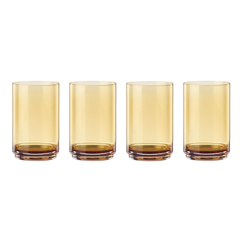 Tuscany Stackable Coolers, Set of 4, Orange