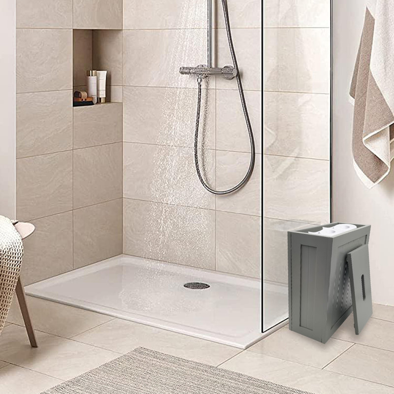 Solid Wood Freestanding Bathroom Cabinet