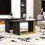 Table basse moderne - Conception élégante avec plateau en panneau de fibres à densité moyenne durable-287350093