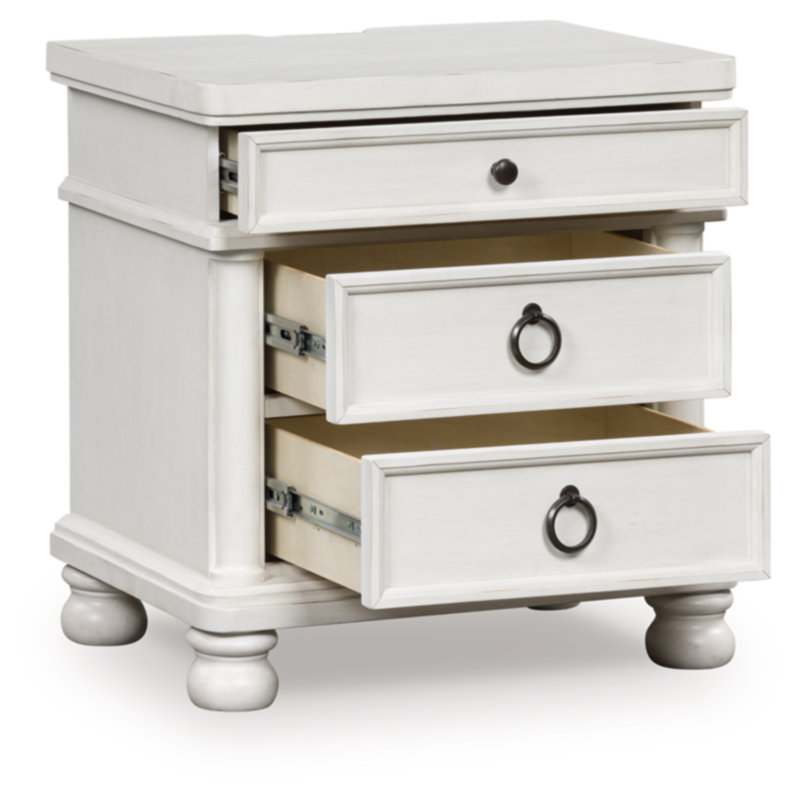 Greddinton Nightstand, White