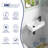 Turner 18" x 10'' White Ceramic Rectangular Wall Mount/Vessel Sink, Small Bathroom Sink 