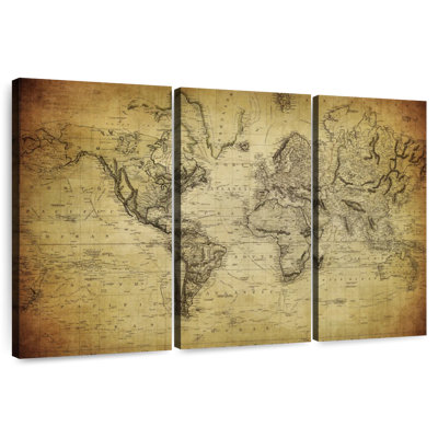Aliaz Sepia World Map
