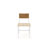 32.441'' H Faux Leather Upholstered Metal Side Chair-304809855
