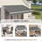 AECOJOY Manual Retraction Slope Patio Awning-96123778-110916808-60225509