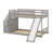 Bunk Bed With Slide And Stairway-1180984248