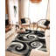 Tapis d'intérieur en polypropylène doux sculpté à la main Abtsract-2061880276
