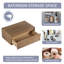 Rangement mural pour salle de bain flottant 60 po avec tiroir à fermeture en douceur 60 po-150327835-150327813