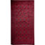 Oriental Hand-Knotted Red/Dark Blue/Gray Area Rug