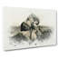Two Elephants in Abstract - Wrapped Canvas-55303038