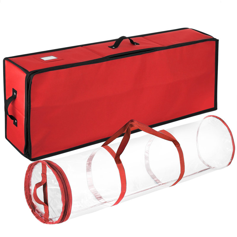 Rangement de luxe pour emballage de cadeaux de Noël, Rouge
