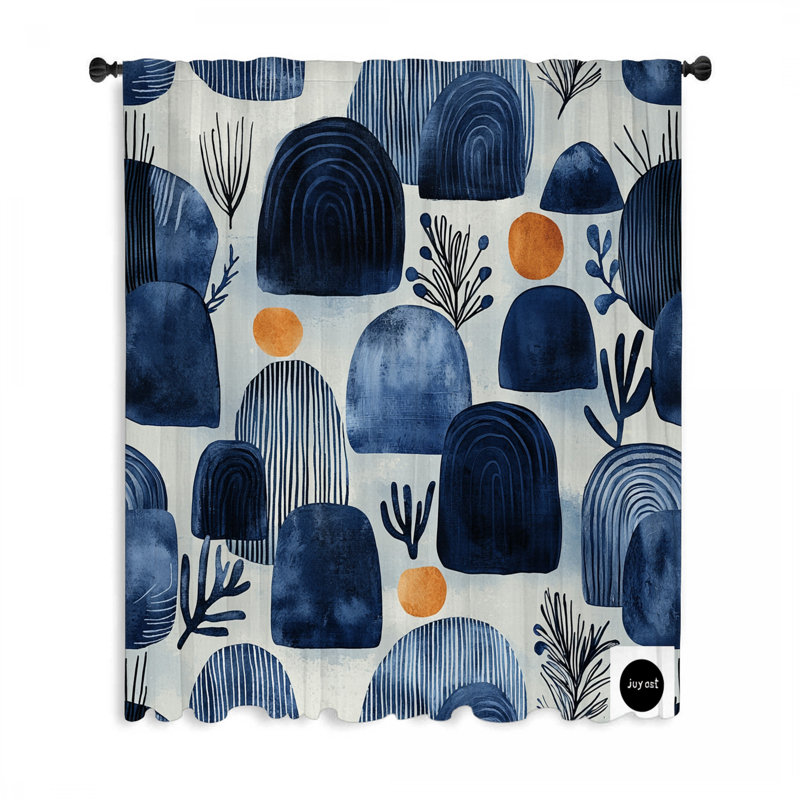 Rideaux, rideaux occultant et occultant Cacti, L 50 po x L 84 po