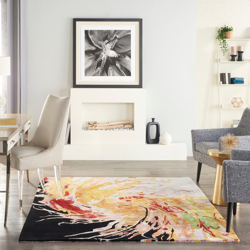 Prismatic Abstract Area Rug, Rectangle 236 x 297cm