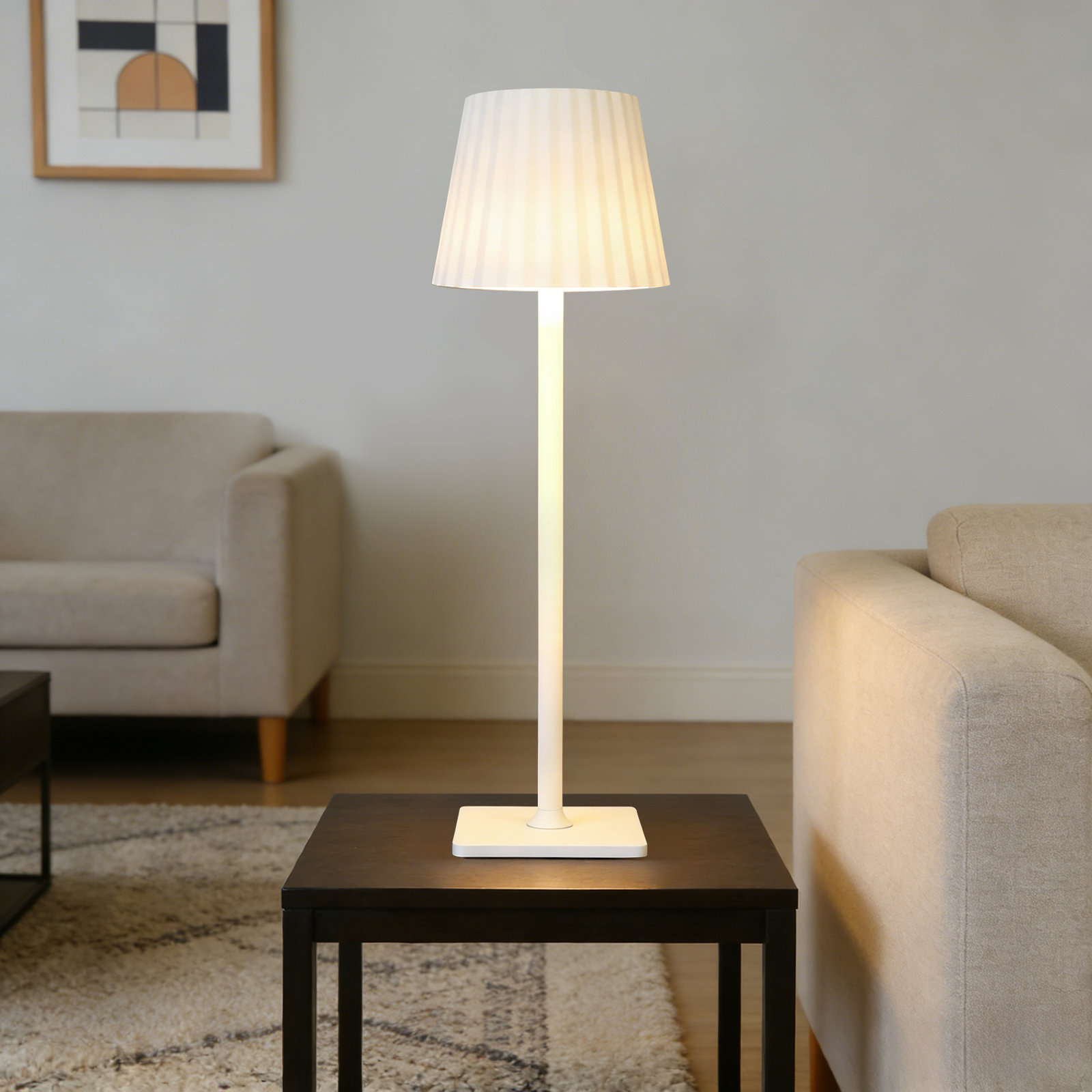 Lidia Rechargeable LED Table Lamp