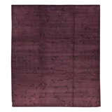 Climbing Floral Area Rug in Purple