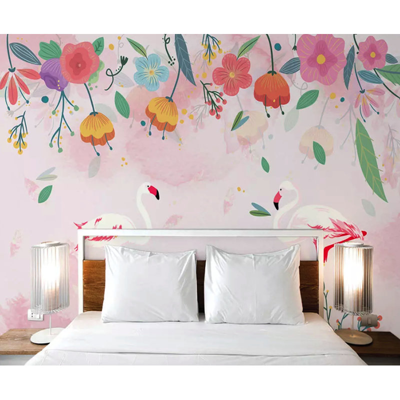 Wall Mural, 4.08' L x 6.25' W