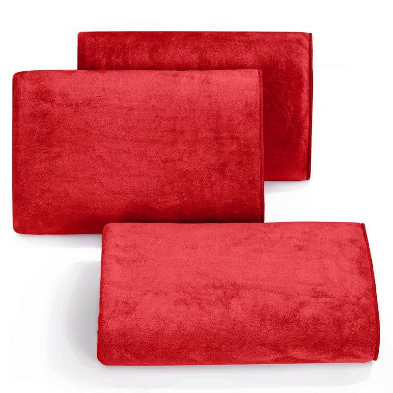 Ishmeet Lightweight Jacquard Hand Towel, Red