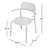 Toní Stacking Patio Dining Armchair-48898274