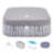 RELXTIME Portable Inflatable Hot Tub 4-6 Person, Blow Up Spa Outdoor Hottub 130 Bubble Air Jets, Tub Cover, 2 Filter Cartridges