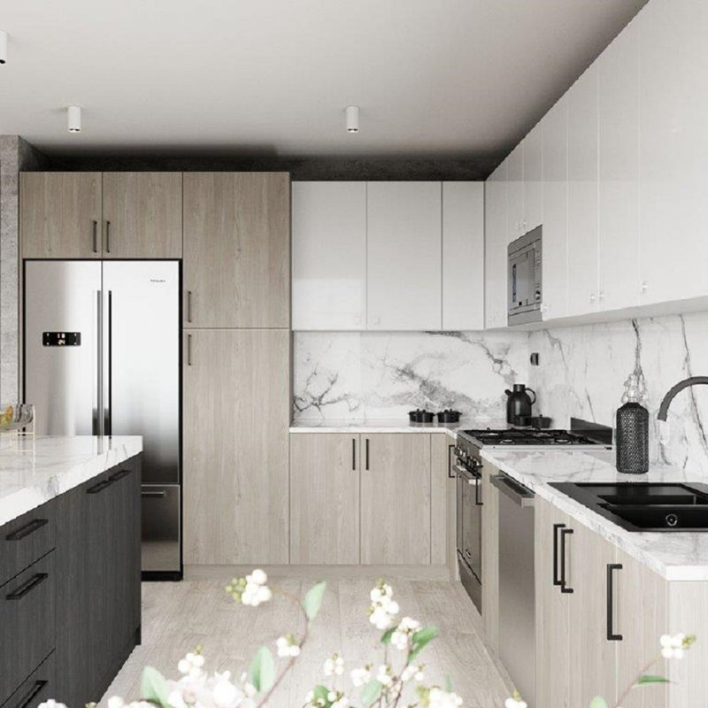 Bourre Radiance Slab, Blanc lustré, H 96 po x l 3 po