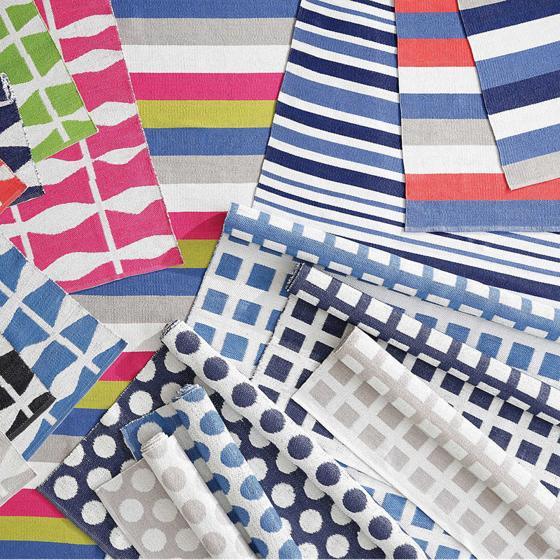 Perry Stripe Handwoven Indoor/Outdoor Rug, Rectangle 5' x 8'
