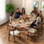 Ensembles de table de salle à manger extensible (doit inclure la table et la chaise), bois moderne
