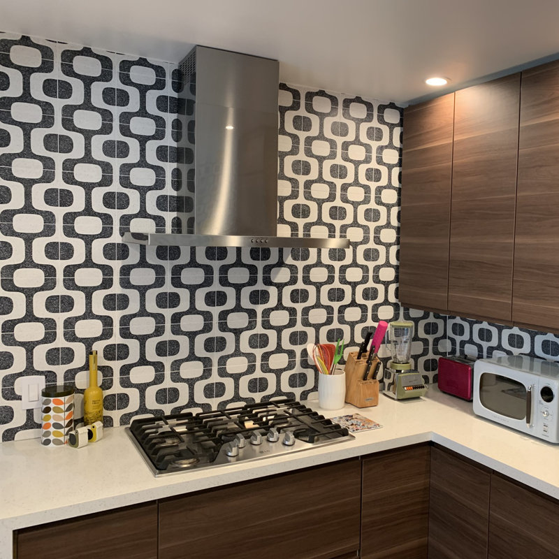 Ipanema 8" x 8" Cement Patterned/Concrete Look Wall & Floor Tile, Avila