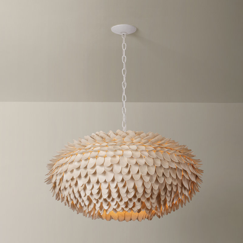 Ashland Pendant, 6 Lights, 19.5" H x 36.5" W x 36.5" D