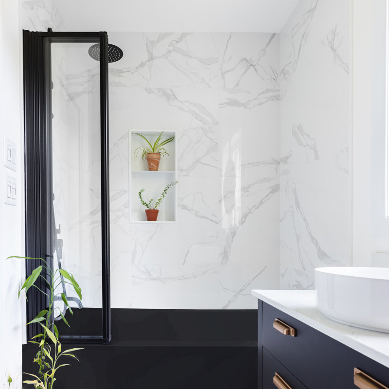 Nina Shower, Matte White