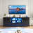 63" W Tv Stand With Motion-Activated Light And Built-In Charging Station-529633658