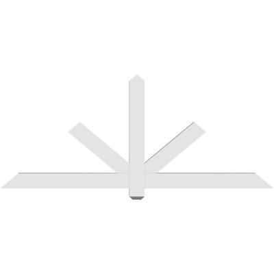 Kennewick Architectural Grade PVC Gable Bracket