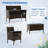 Klea Wicker 8 - Person Patio Conversation Set with Cushions-764159932