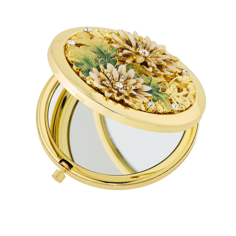 Floret Round Mirror