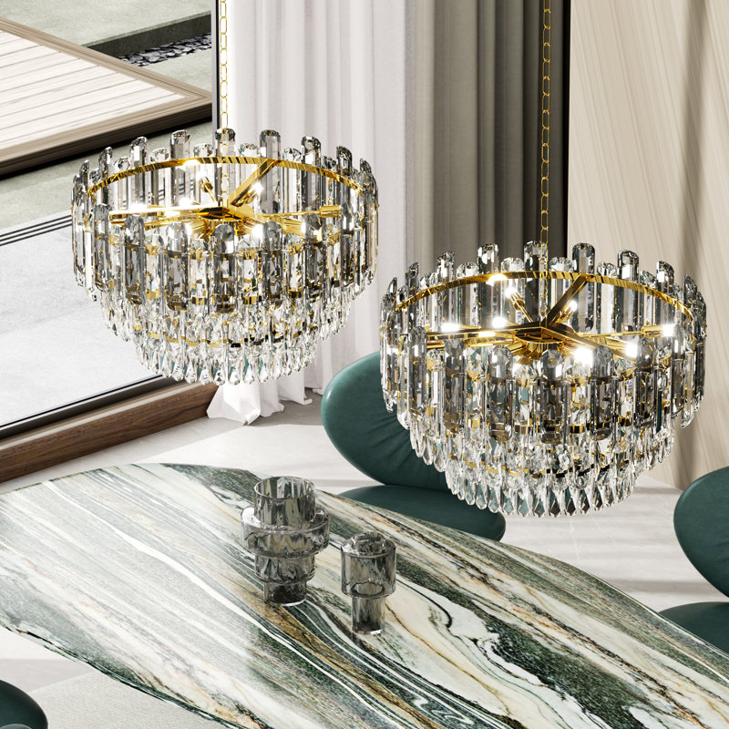 Boomery 6 - Light Crystal Chandelier