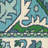Aganlane Oriental Medallion Blue/ Green Indoor/Outdoor Area Rug-967948707