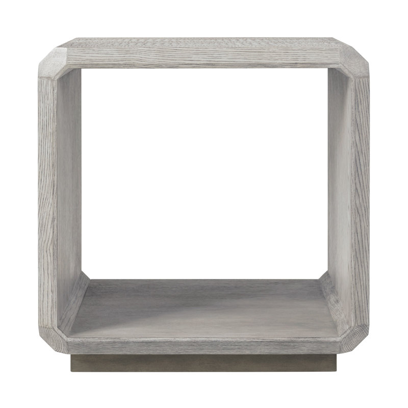 Spencer St. James Side Table, Argento
