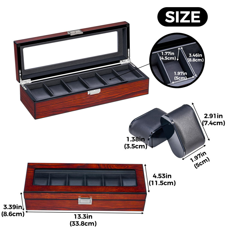 Wood Watch Box +