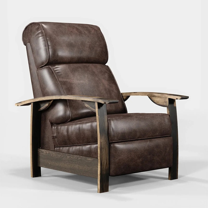  Whiskey Barrel Recliner - Saloon Oxblood, Brown