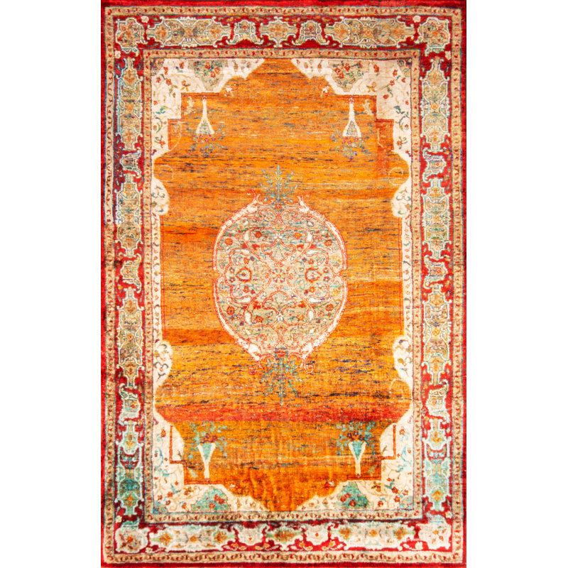 One-of-a-Kind 6'2" X 9'7" Hand Knotted Area Rug