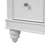 Ensemble de meuble-lavabo moderne avec lavabo en céramique 36 po x 18,3 po x 34,1 po, 4 tiroirs et 1 porte, rangement polyvalent, tablette réglable, cadre en bois massif et panneau de fibres à densité moyenne (ancien SKU: SV000016AAK-1)-114864611